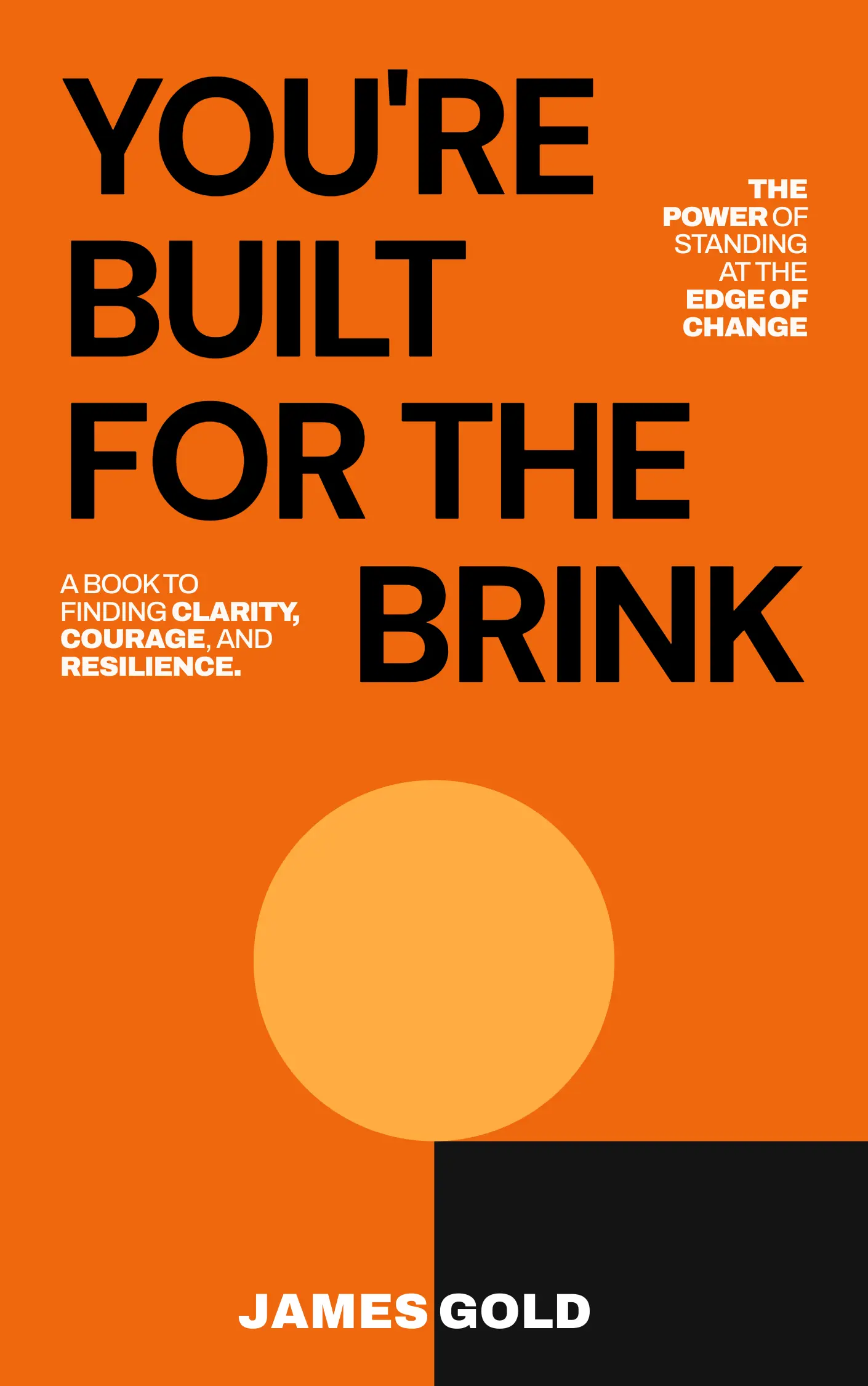 You’re Built for the Brink — cover